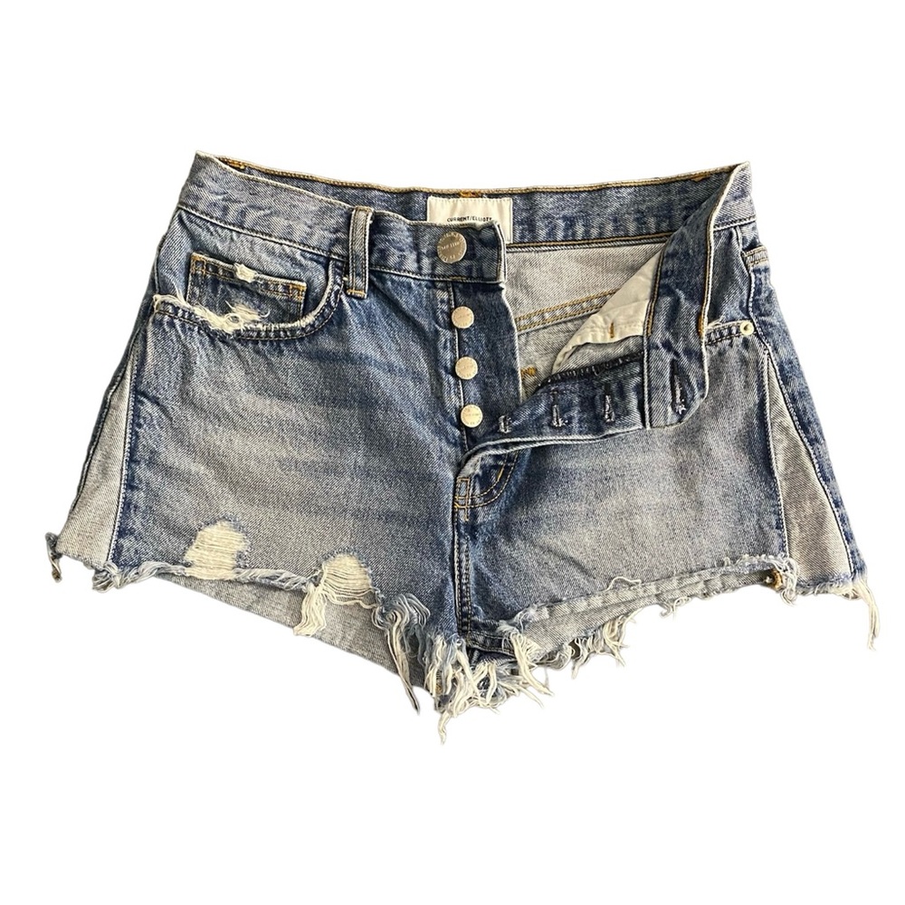 Current/Elliot Cut Off Denim Shorts W28